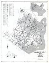 Cumberland County - Section 12g - Cape Elizabeth, Scarborough, Portland, South Portland, Peaks Island, Great Diamond, Maine State Atlas 1961 to 1964 Highway Maps